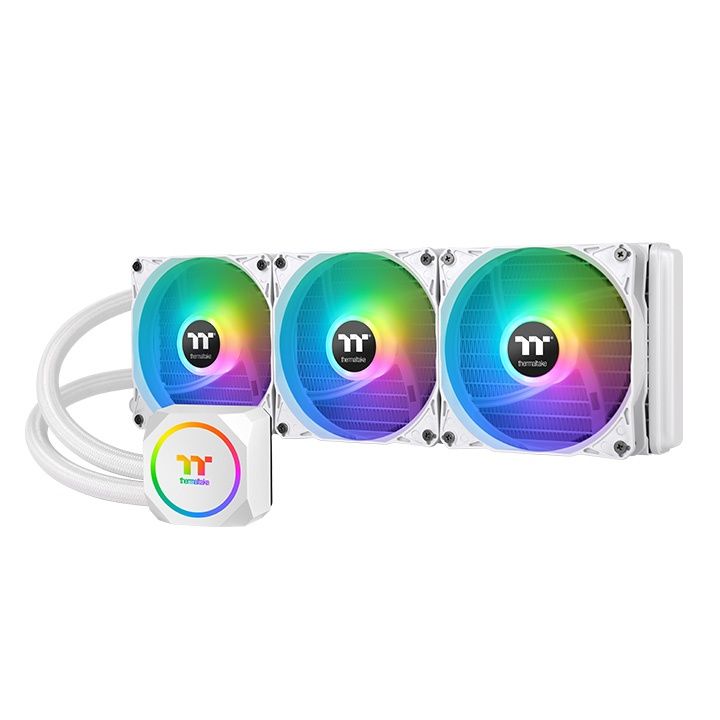 Ventilátorok, Hűtők, Előlapi panelek Thermaltake TH360 ARGB Sync Snow Edition AIO Liquid Cooler