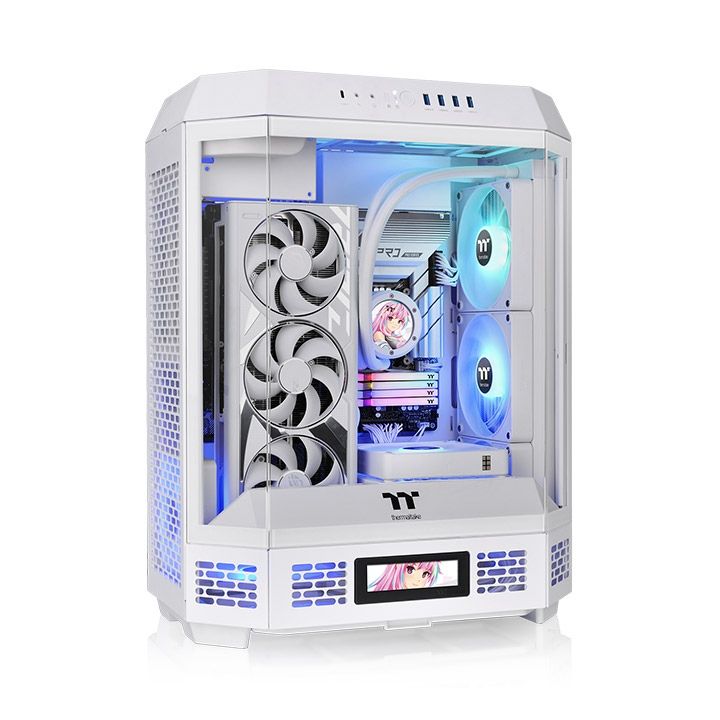 Ház Thermaltake The Tower 600 Mid Tower Chassis Snow