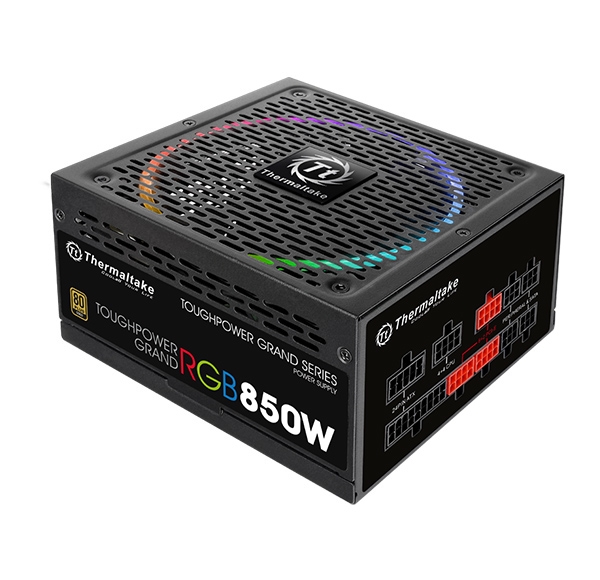 Tápegység Thermaltake 850W 80+ Gold Toughpower Grand RGB