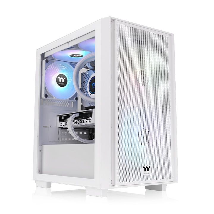 Ház Thermaltake Versa H16 ARGB Tempered Glass White
