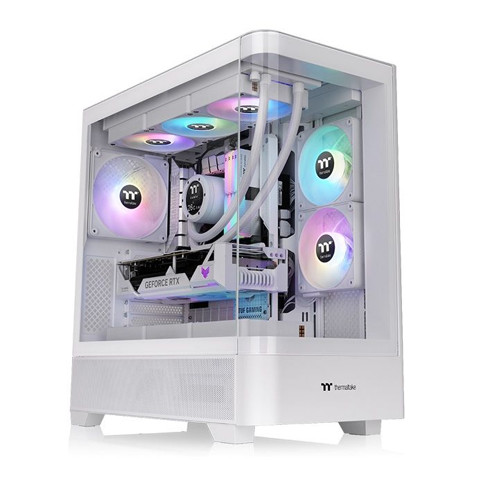 Ház Thermaltake View 290 ARGB Tempered Glass Snow White