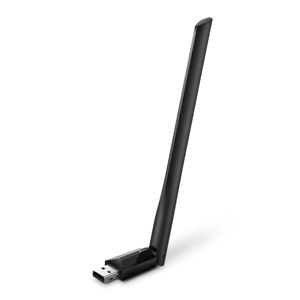 Hálókártya TP-Link Archer T2U Plus AC600 High Gain Wireless Dual Band USB Adapter