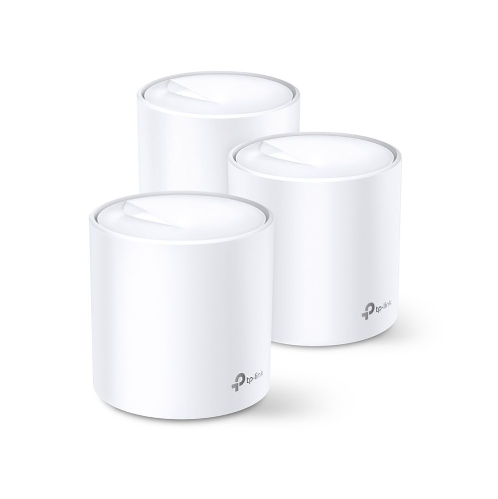 Router TP-Link Deco X60 AX3000 Whole Home Mesh Wi-Fi 6 System (3-pack)