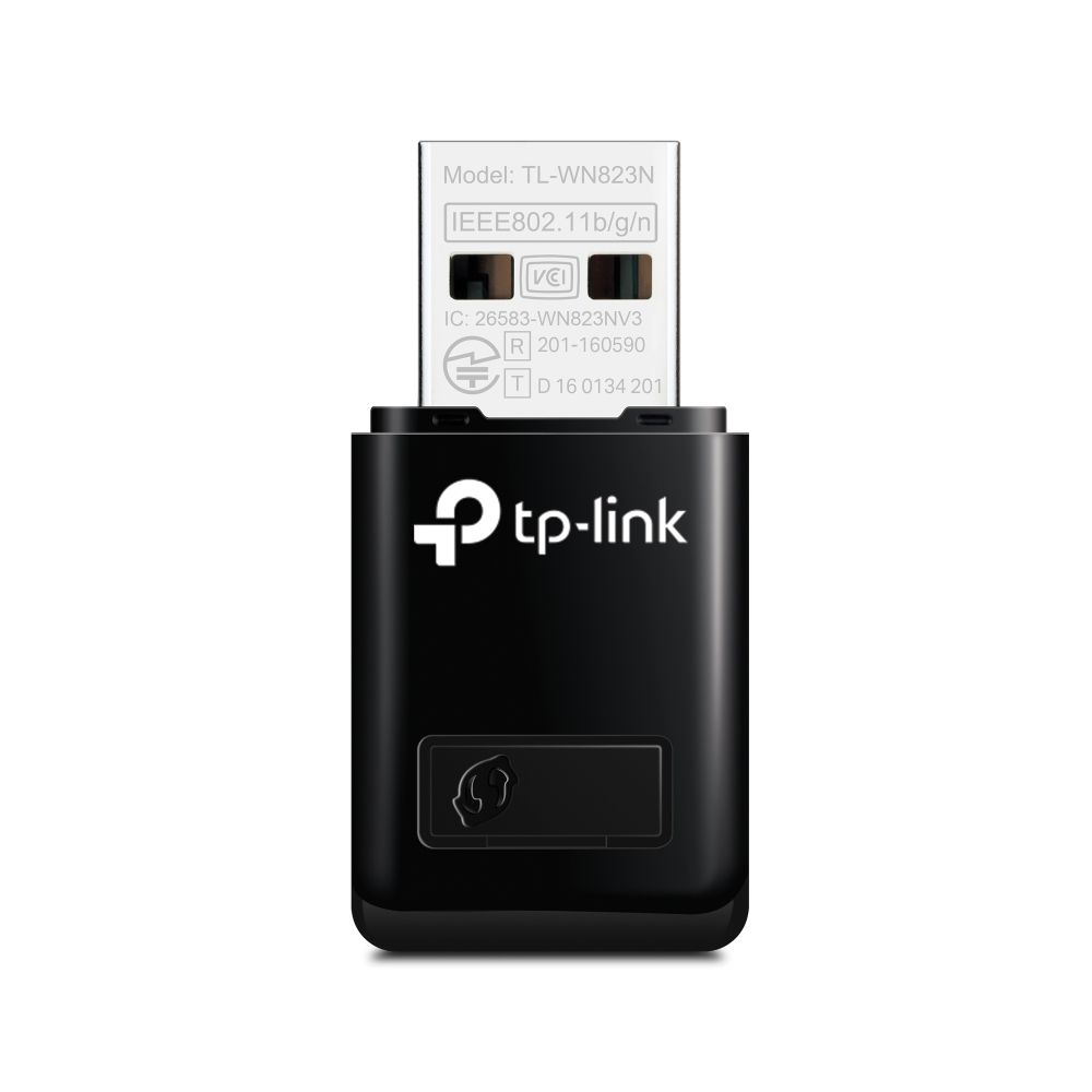 Hálókártya TP-Link TL-WN823N 300Mbps Mini Wireless N USB Adapter Black