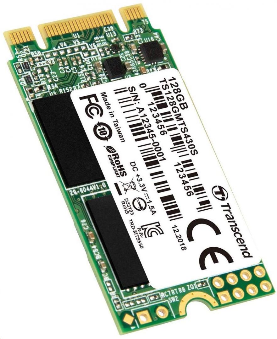 Winchester SSD Transcend 128GB M.2 2242 430S Winchester SSD Transcend 128GB M.2 2242 430S