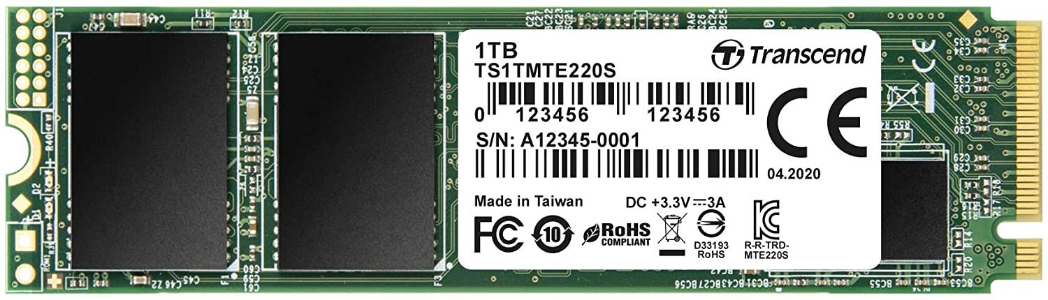 Winchester SSD Transcend 1TB M.2 2280 NVMe