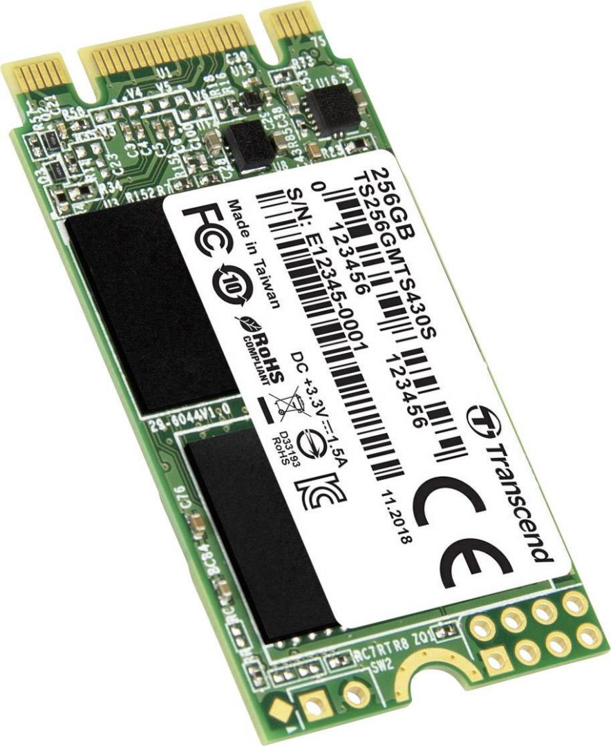 Winchester SSD Transcend 256GB M.2 2242 430S
