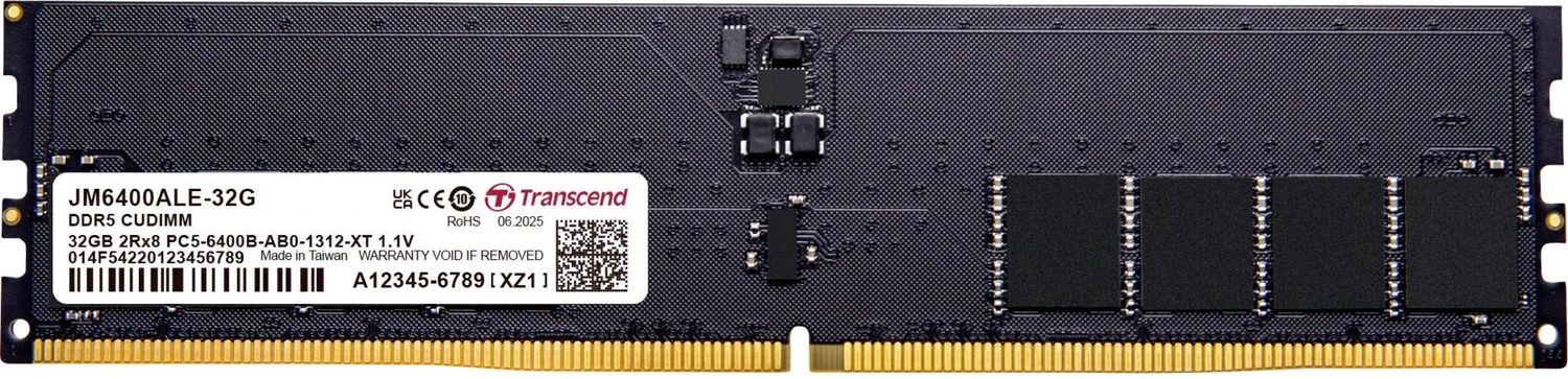 Memória Transcend 32GB DDR5 6400MHz JetRam