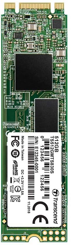 Winchester SSD Transcend 512GB M.2 2280 830S