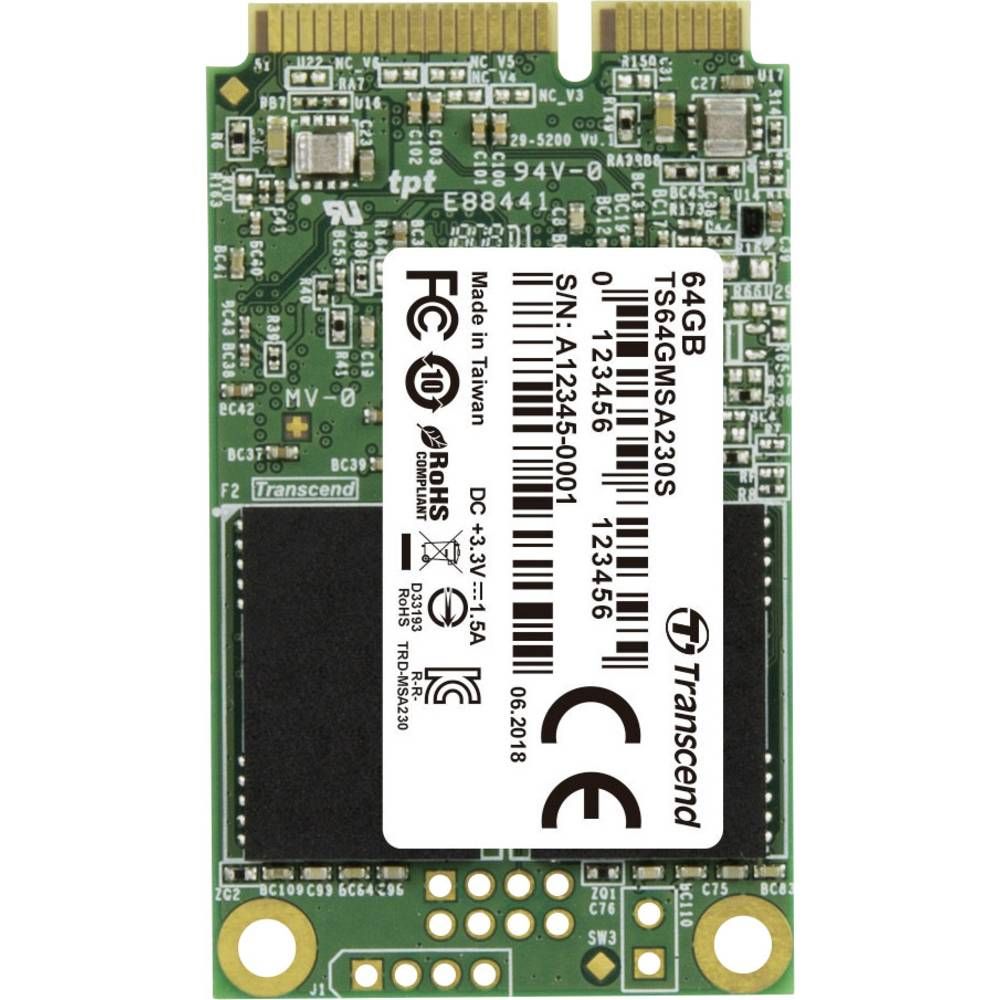 Winchester SSD Transcend 64GB mSATA SSD230S
