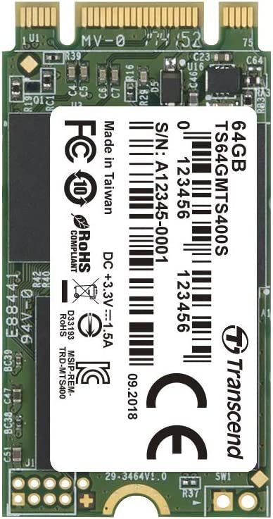 Winchester SSD Transcend 64GB mSATA MSA220S