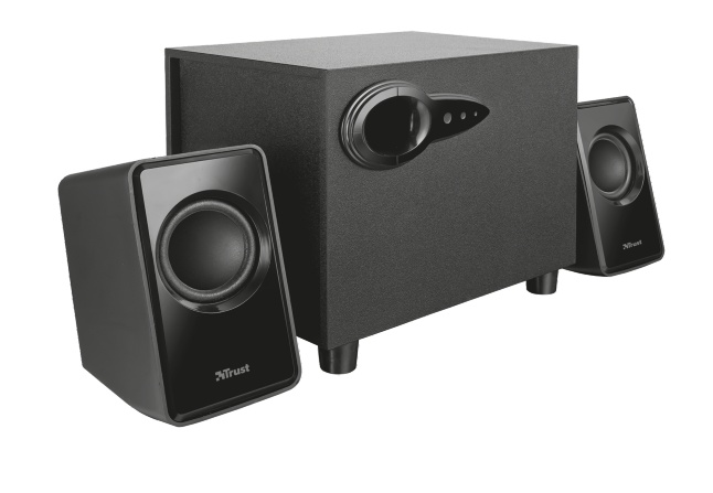 Hangszóró Trust Avora 2.1 Subwoofer Speaker Set Black