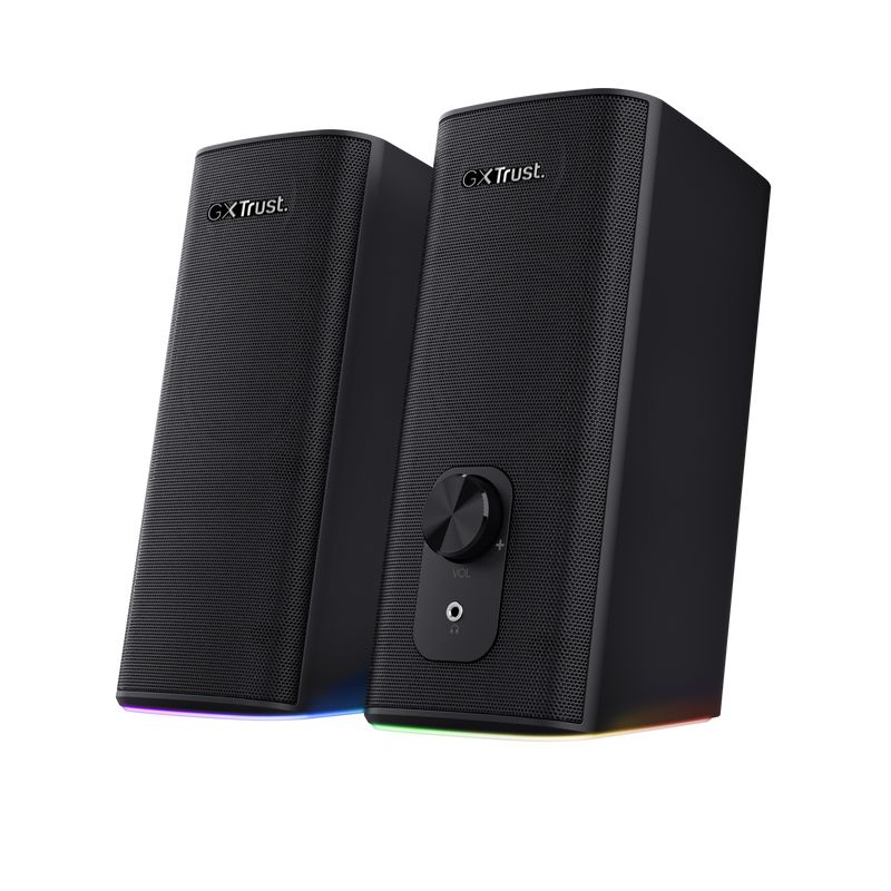 Hangszóró Trust GXT 612 Cetic Bluetooth RGB Gaming Speaker Black
