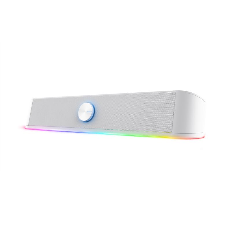 Hangszóró Trust GXT 619W Thorne RGB Illuminated Soundbar White