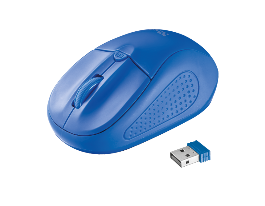 Egér Trust Primo Wireless mouse Blue