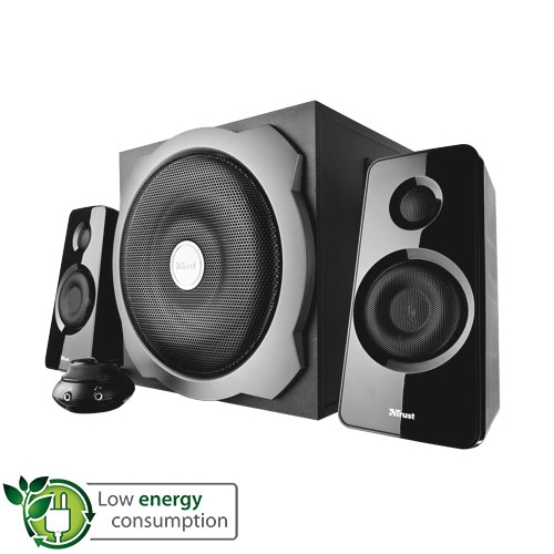 Hangszóró Trust Tytan 2.1 hangszóró Black (low energy consumption)