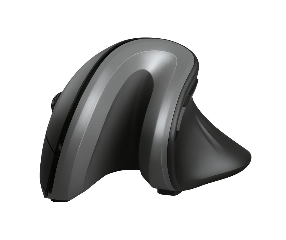Egér Trust Verro Ergonomic Wireless Mouse Black