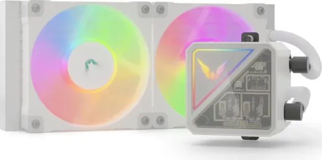 Ventilátorok, Hűtők, Előlapi panelek Valkyrie V240 Lite White