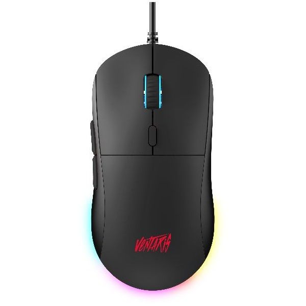 Egér Ventaris M800 Honeycomb RGB Gamer mouse Black