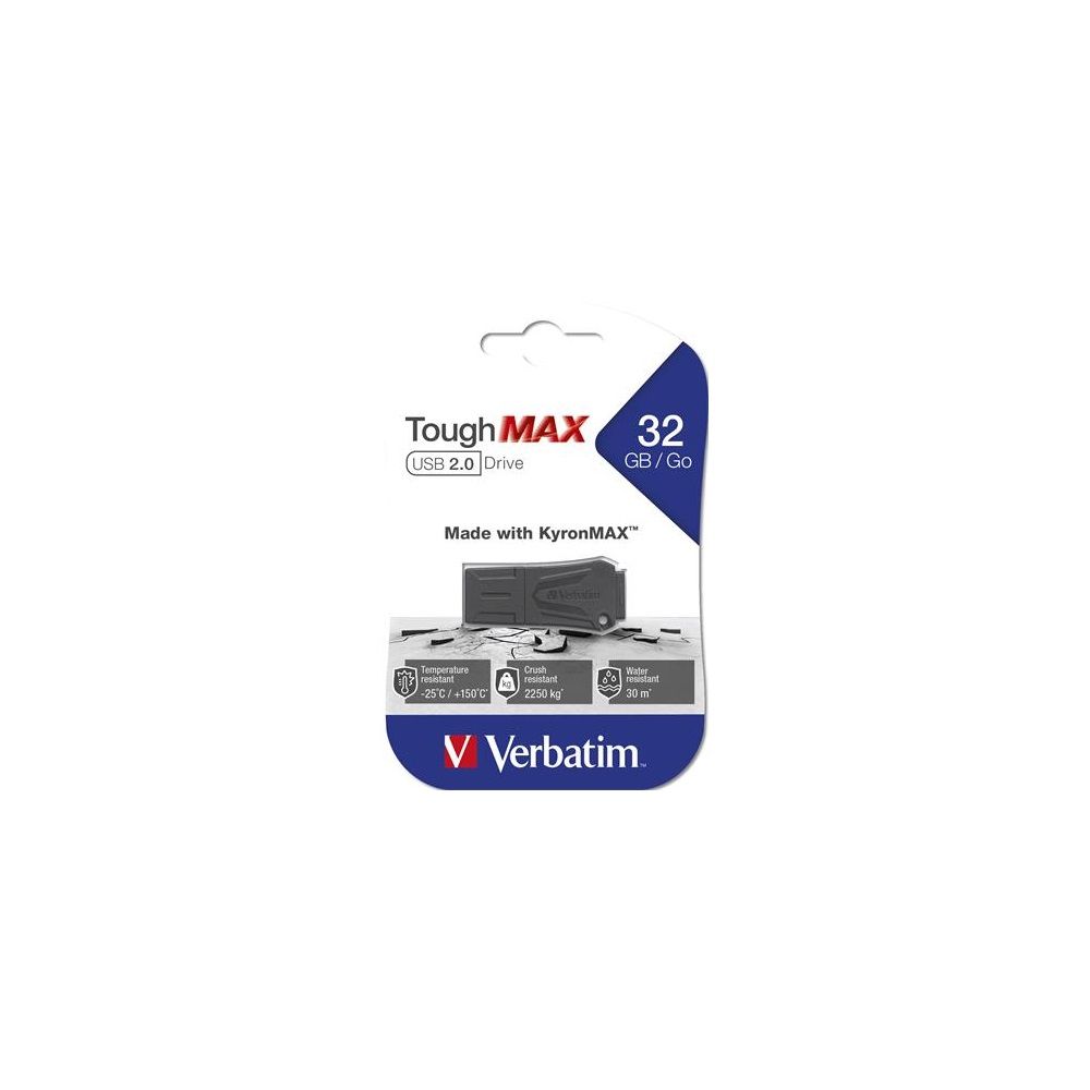 USB Flash RAM Verbatim 32GB ToughMax Black
