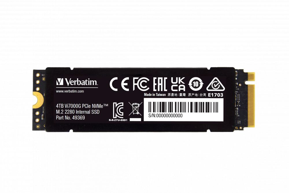 Winchester SSD Verbatim 4TB M.2 2280 NVMe Vi7000