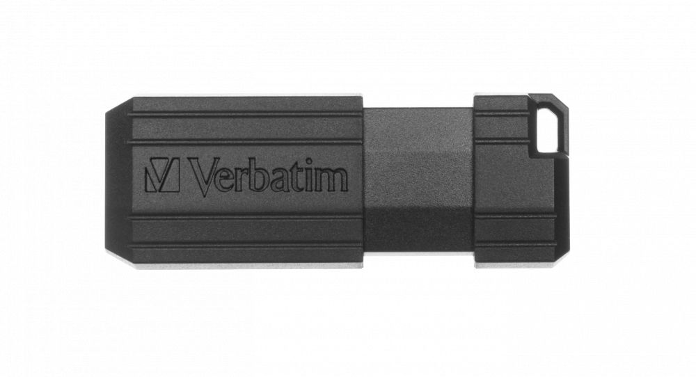 USB Flash RAM Verbatim 8GB PinStripe USB2.0 Black