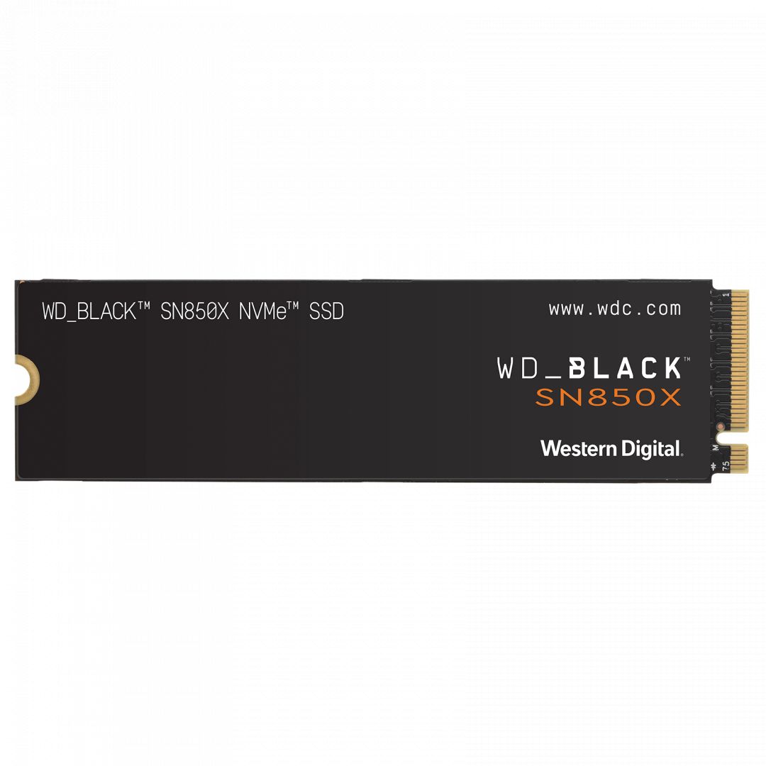 Winchester SSD Western Digital 2TB M.2 2280 NVMe SN850X Without Heatsink Black