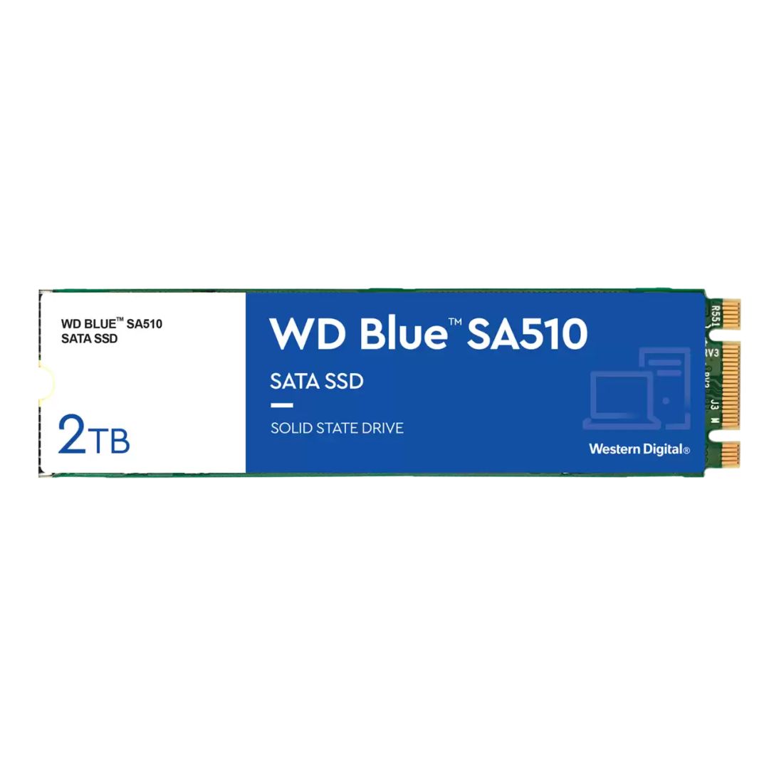 Winchester SSD Western Digital 2TB M.2 2280 SA510 Blue