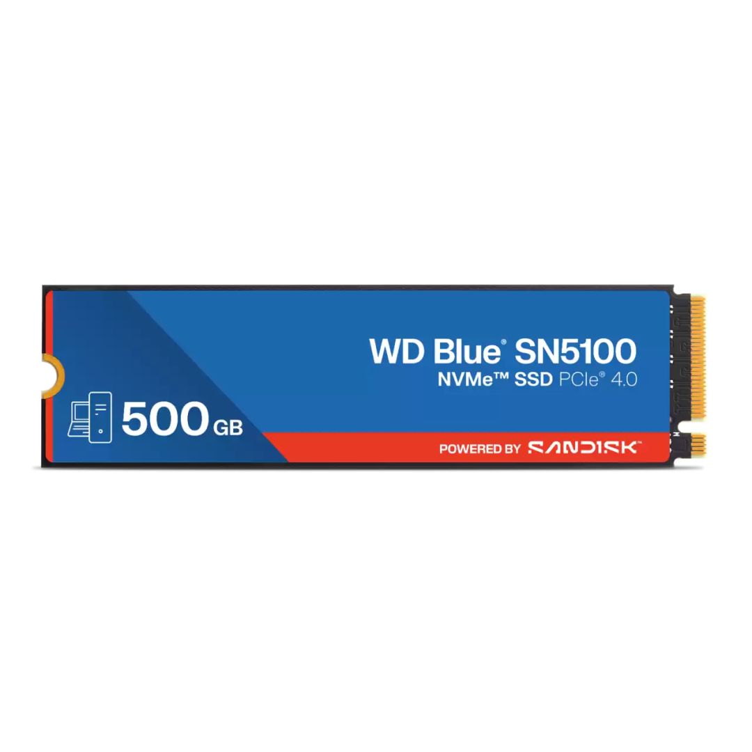 Winchester SSD Western Digital 500GB M.2 2280 NVMe SN5100 Blue