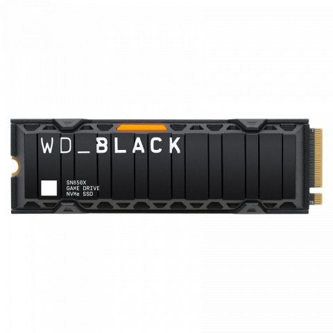 Winchester SSD Western Digital 8TB M.2 2280 NVMe SN850X With Heatsink Black