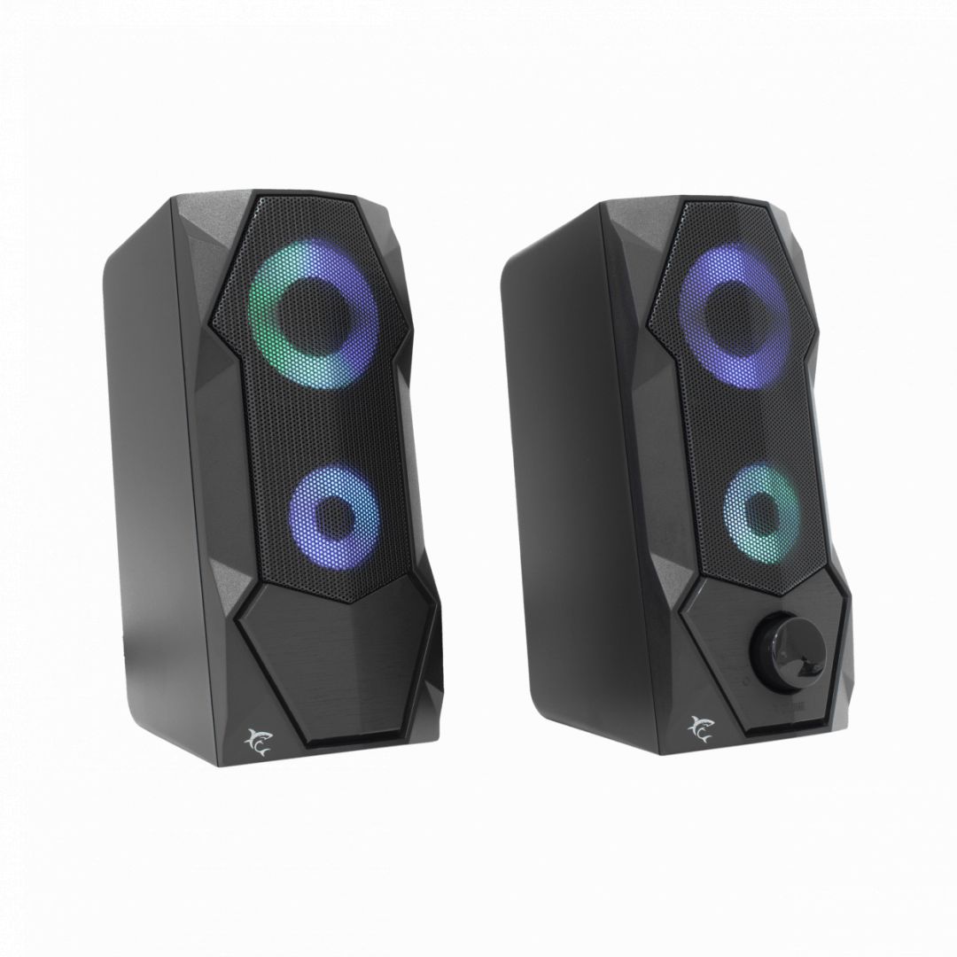 Hangszóró White Shark Flow RGB Speaker Black