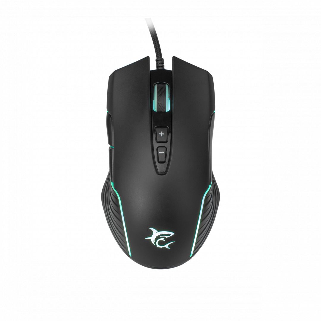 Egér White Shark GM-5003 Azarah Gaming mouse Black