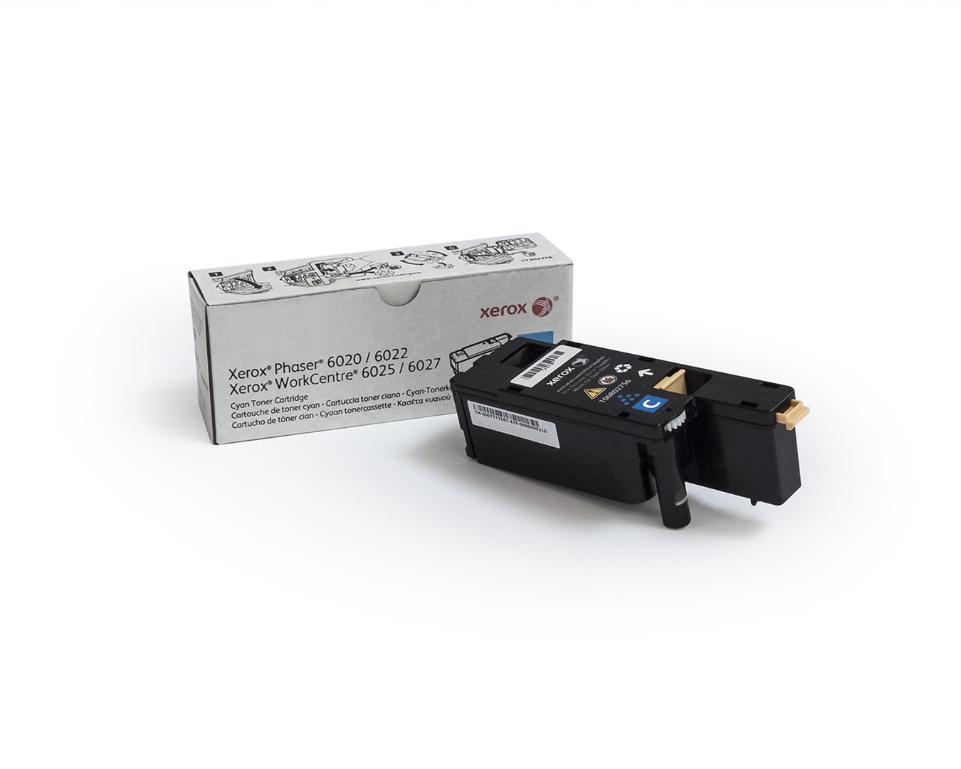 Toner Xerox WorkCentre 6027 Cyan toner