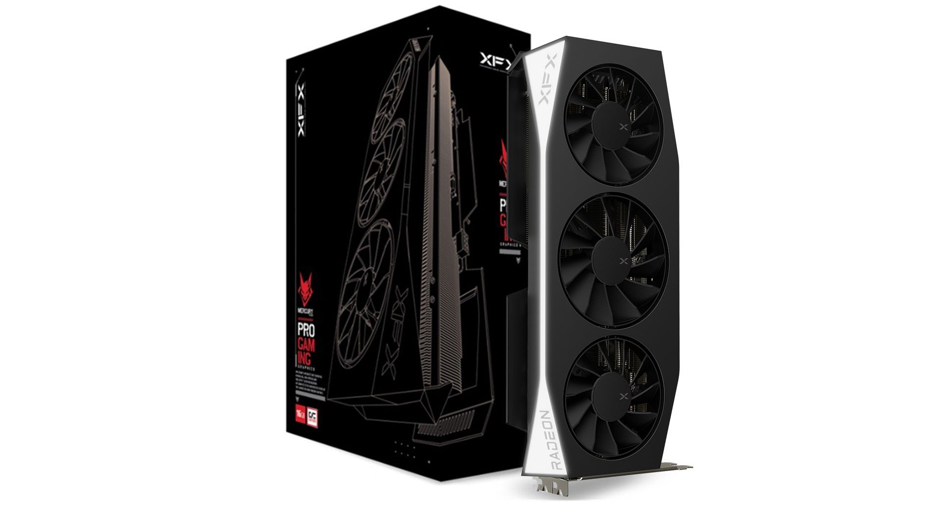 Videókártya XFX RX9060 XT 16GB DDR6 Mercury Gaming Edition OC