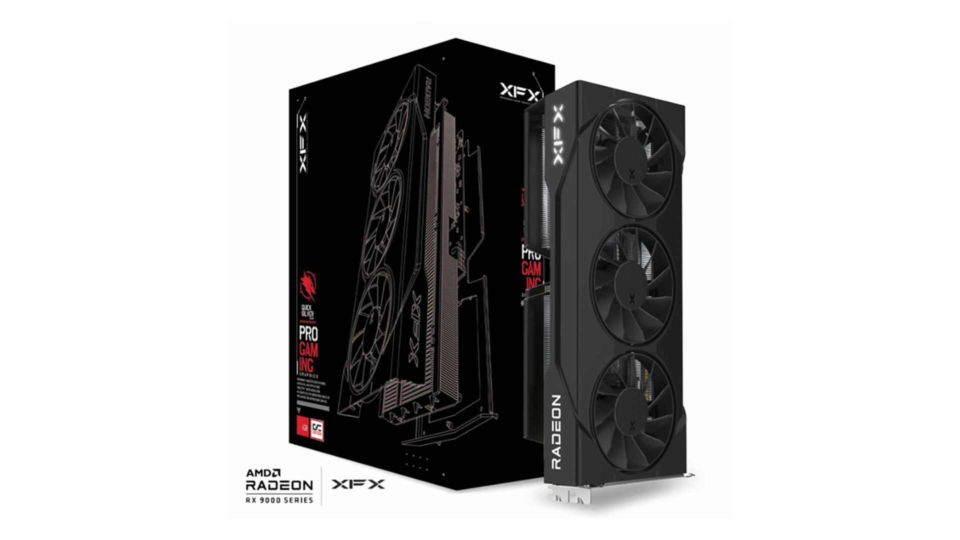 Videókártya XFX RX9060 XT OC 16GB DDR6 Swift Triple Fan Gaming Edition