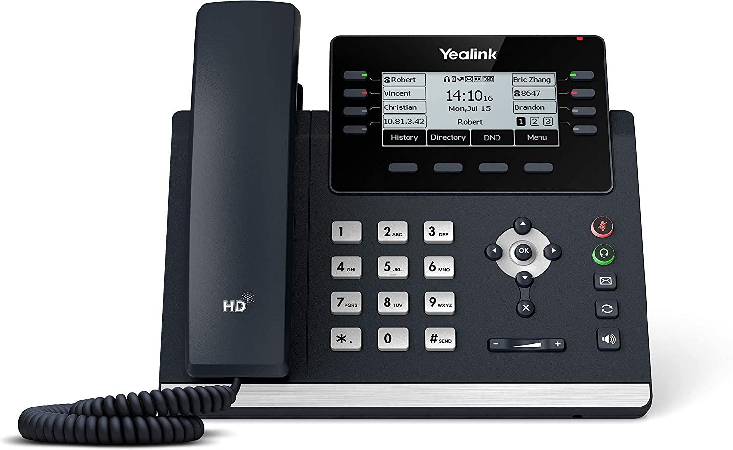VOIP Yealink SIP-T42U vonalas VoIP telefon