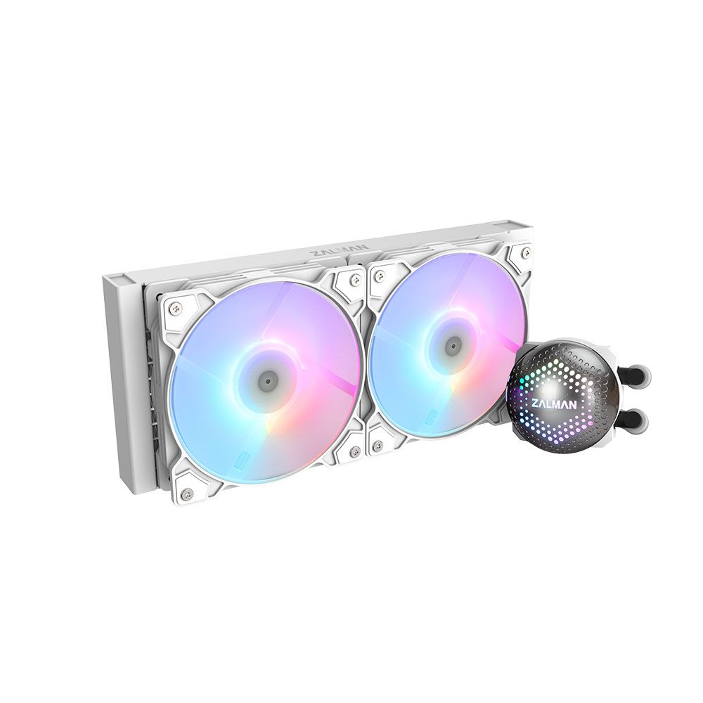 Ventilátorok, Hűtők, Előlapi panelek Zalman Alpha 24 CPU Liquid Cooler White