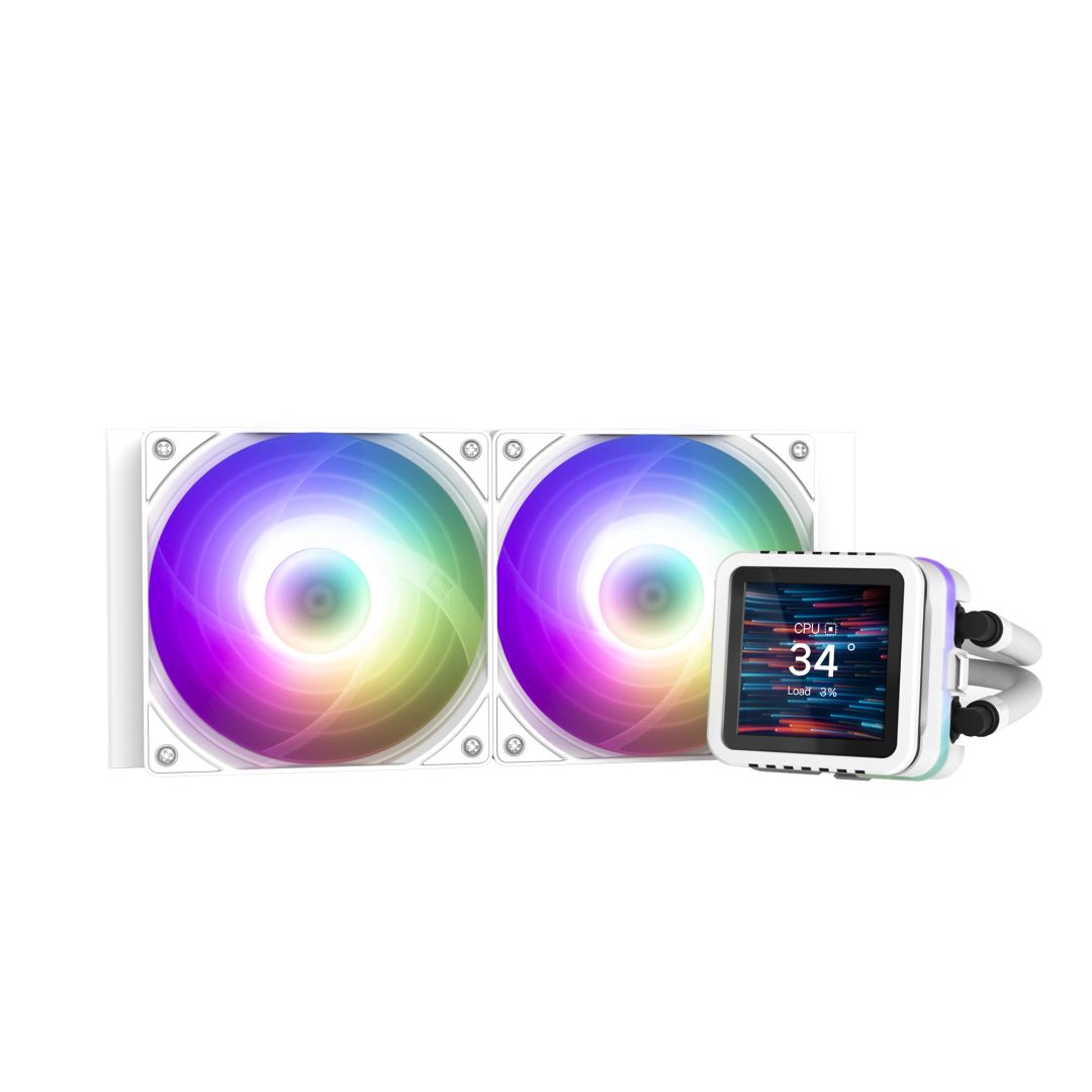 Ventilátorok, Hűtők, Előlapi panelek Zalman ALPHA2 DS A24 White