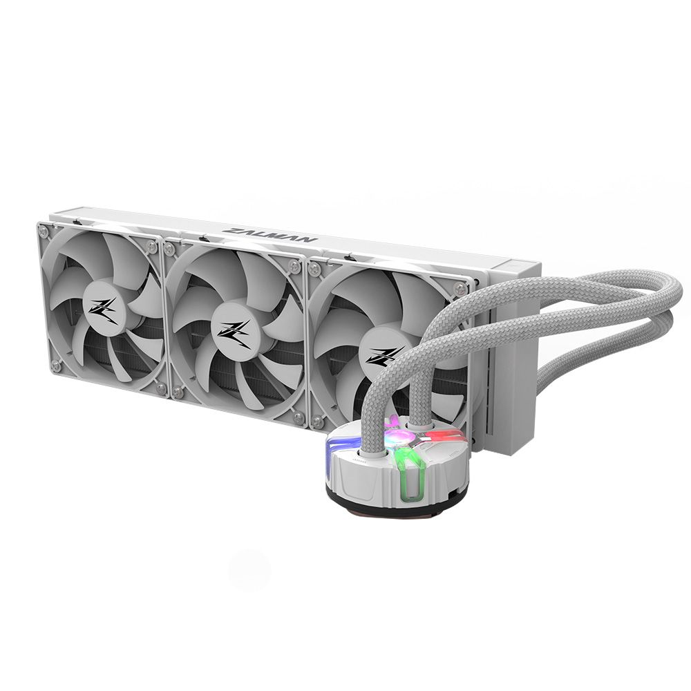 Ventilátorok, Hűtők, Előlapi panelek Zalman Reserator5 Z36 Liquid Cooler White