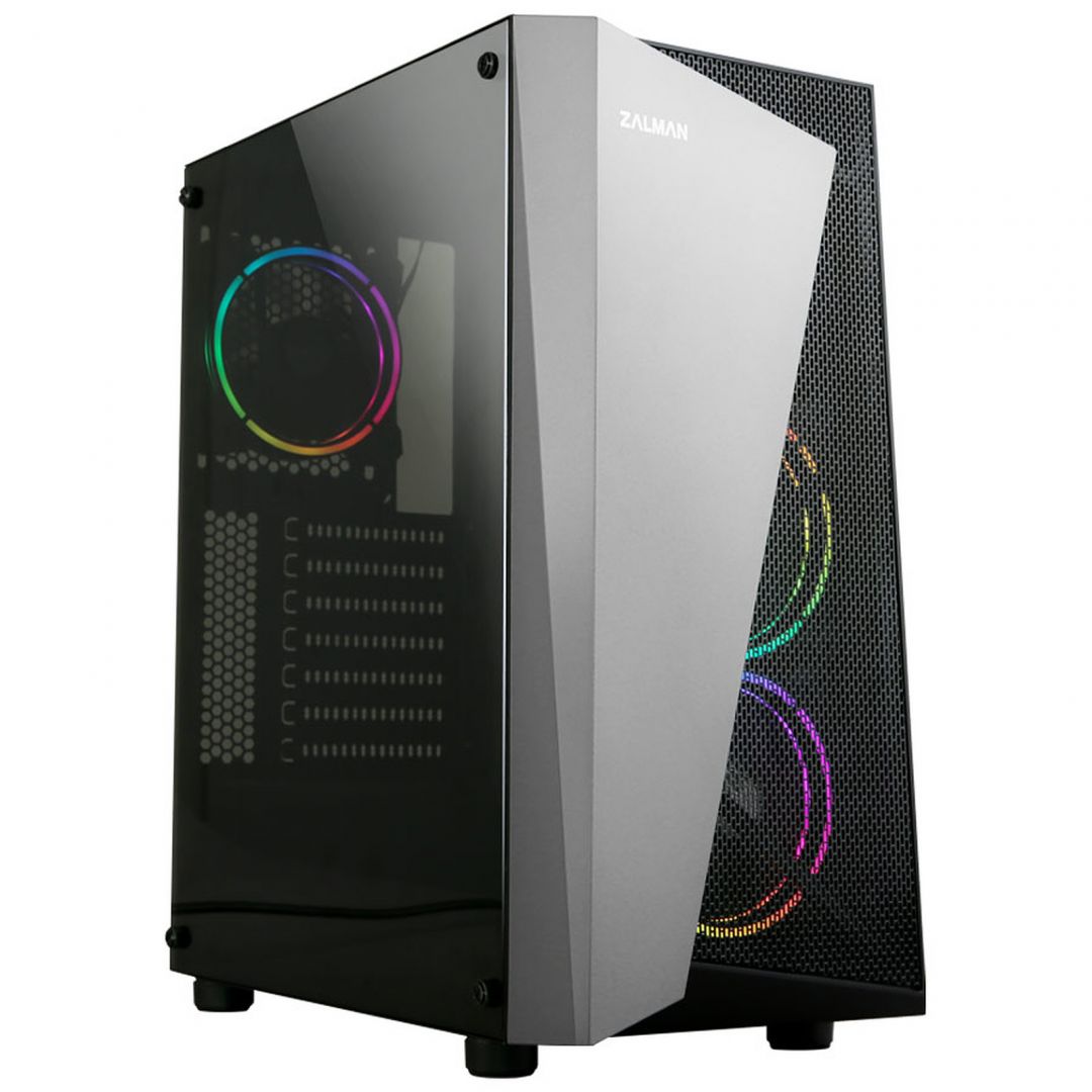 Ház Zalman S4 Plus Window Black