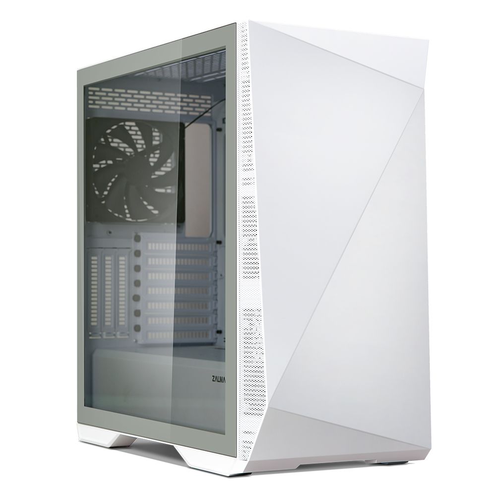 Ház Zalman Z9 Iceberg Tempered Glass White