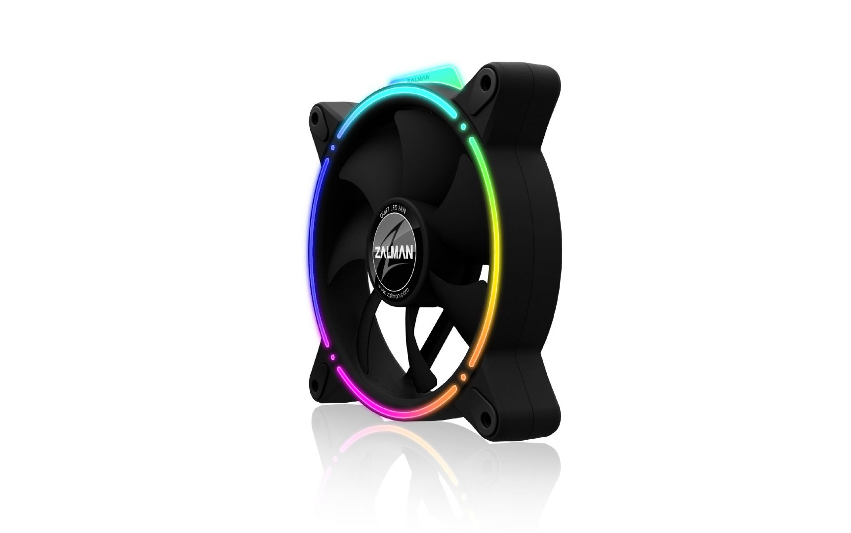 Ventilátorok, Hűtők, Előlapi panelek Zalman ZM-RFD120A Addressable RGB LED Case Fan