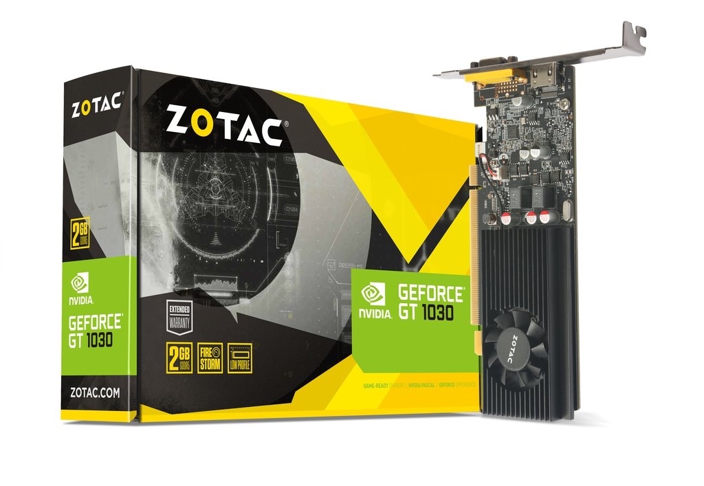 Videókártya Zotac GeForce GT1030 2GB DDR5