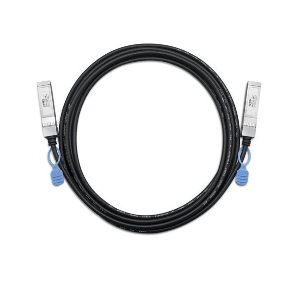 Hálózati kábelek ZyXEL DAC10G-1M-ZZ0103F Optikai SFP Patch Cable 1m Black Hálózati kábelek ZyXEL DAC10G-1M-ZZ0103F Optikai SFP Patch Cable 1m Black