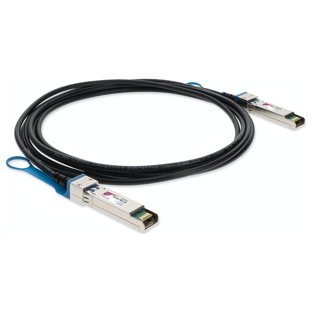 Hálózati kábelek ZyXEL DAC10G-3M-ZZ0103F Optikai SFP Patch Cable 3m Black