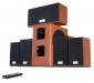 Hangszóró Genius SW-HF 5050 Home Theater 5.1 hangszóró Wood