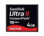 Memóriakártya Sandisk 4GB Compact Flash  U...