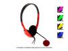 Headset, mikrofon Kraun Rainbow Yellow Hea...