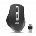 Egér ACT AC5145 Wireless Multi Connect Mouse 2400 DPI Black