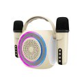 Hangszóró CELLY Partymic2 Wireless Speaker with 2 microphones White